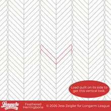 Load image into Gallery viewer, Feathered Herringbone