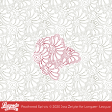 Load image into Gallery viewer, Feathered Spirals