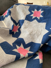 Load image into Gallery viewer, The Cora Quilt - quilt pattern designed by Jess Zeigler for Threaded Quilting Studio. Pattern available for purchase at threadedquilting.com/patterns.