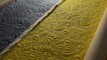 Load image into Gallery viewer, Fancy Feathers Pantograph Quilting Example