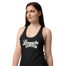 Load image into Gallery viewer, Women’s Fitted Racerback Tank Top Black - Next Level 1533
