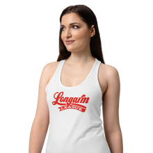 Load image into Gallery viewer, Women’s Fitted Racerback Tank Top White - Next Level 1533
